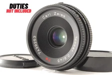 CONTAX Carl Zeiss Tessar F2.8 45mm T* C/Y Mount Lens From JAPAN[Top MINT]