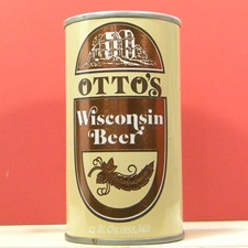 Otto's Wisconsin Beer 12 oz Can Walter Brewing Eau Claire Wisconsin O63 B/O