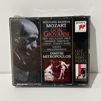 Wolfgang Amadeus Mozart Don Giovanni 3CD Live Music Set Brand New Sealed!!