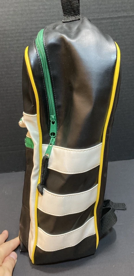 Seattle Sonics Backpack Supersonics Back Pack 2 Zipper Section Vintage - Image 3 of 4