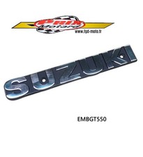 SUZUKI GT 185 BADGE SIGLE EMBLEME RESERVOIR NEUF