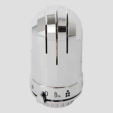 FLOMASTA  Thermostatic Radiator Valve Head Chrome Replacement [head only]