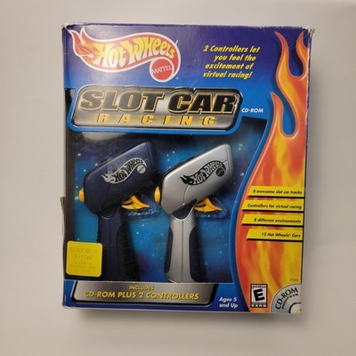 Hotwheels Remotes - Computer Car Serial Racing Game Controllers Silver & Blue