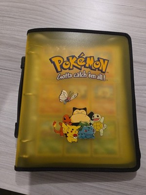 Pokemon Vintage 3-Ring Binder/Ordner Gotta Catch 'Em All (nur Ordner, keine Karten)