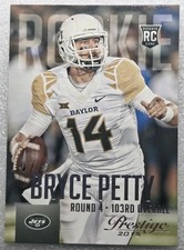 2015 Panini Prestige Bryce Petty RC #214 NM Pack Fresh!