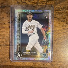 2025 Topps Update Jacob Wilson Athletics Rookie Debut Insert #US180