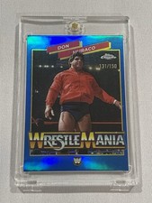 2026 TOPPS CHROME WWE - DON MURACO - WRESTLEMANIA BLUE REFRACTOR /150 #WMR-1
