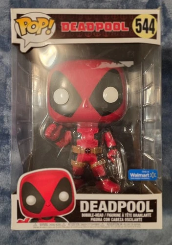 Funko Pop! Vinyl: Jumbo 10 in: Marvel - Deadpool (Red) - Walmart Exclusive
