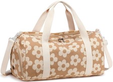 Duffle Bag Girls Cute Gym Bag with Shoes Compartment Wet Separation Waterpr...