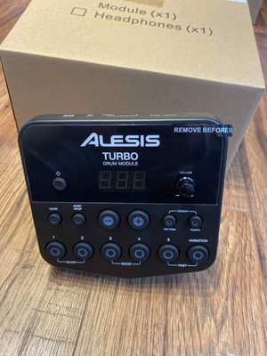 #ad Alesis Turbo Electronic Drum Kit Spares Module • Cable Loom • Power Adapter GBP 9.99