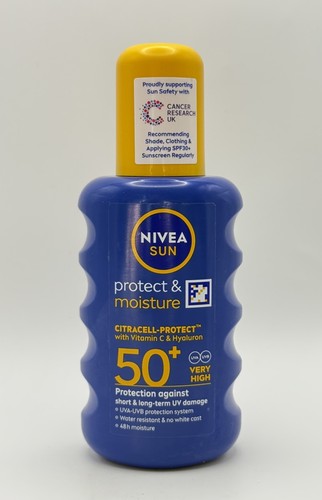 NIVEA Sun Protect & Moisture SPF50+ 200ml Vitamin C Hyaluron Sun Lotion