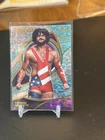 Tavion Heights 2026 Topps WWE Universe - Aqua Speckle /299 SP