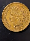 1888 Indian Head Cent - ATTRACTIVE FINE+ WITH A FULL LIBERTY  (M710)
