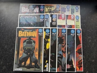 Absolute Batman #1 16 Full Run & Ark-M Series, 1st Print Cover A & Variants