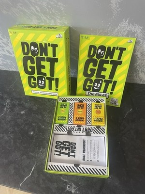 Big Potato Games ''Don't Get Got!'' Secret Missions Partyspiel komplett sehr guter Zustand