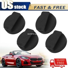 4pcs 0.87x2.36 Jack Pad Support Rubber Frame Rail Protector Adapter For Bmw