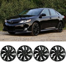 Set Of 4 16 Wheel Covers Snap On Full Hub Caps R16 For Toyota Camry 2012-2014 Set Of 4 16 Wheel Covers Snap On Full Hub Caps R16 For Toyota Camry 2012-2014
