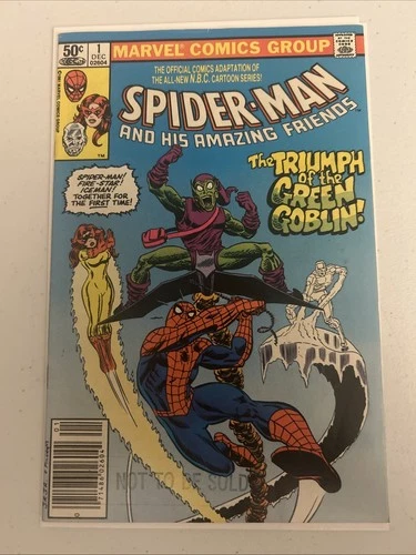 Spider-Man and His Amazing Friends #1 Newsstand | 1st Appearance of FIRESTAR!