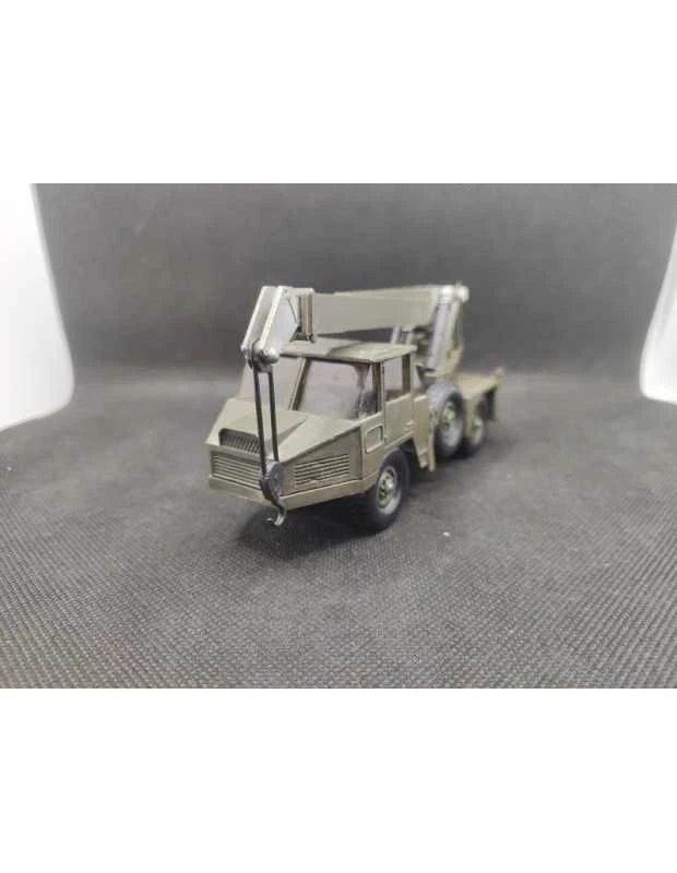 Miniature Solido 1/50 – Berliet GBC Cabine Bâchée – Dépannage Grue Militaire – Kaki 1944