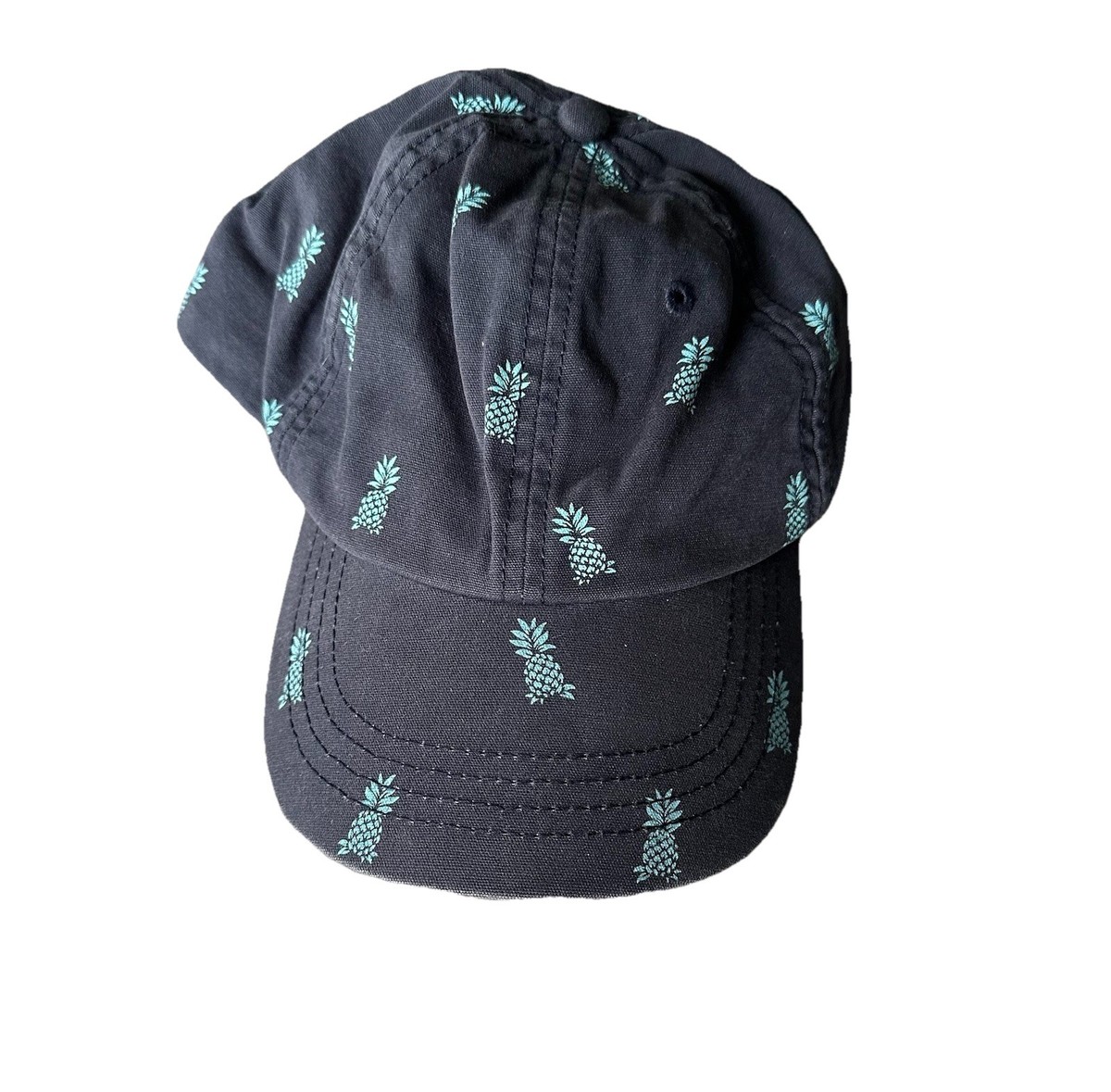 Tommy Bahama Navy Baseball Cap with Pineapple Embroidery