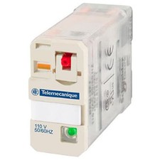 2pc SCHNEIDER ELECTRIC RPM11BD SPDT Panel Mount Non-Latching Relay Plug In