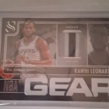 Panini 2024-25 Silhouette NBA Gear Insert Kawhi Leonard NG-KAW Spurs Memorabilia