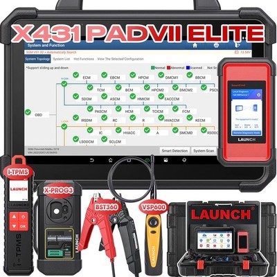 X431 PAD VII Elite PAD 7 OBD2 Diagnosegerät + XPROG3 i-TPMS BST360 VSP600