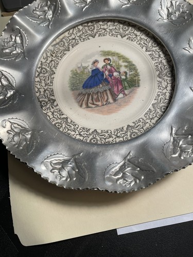 Farber & Shlevin, Inc. of Brooklyn NY 11"x8" Dish Metal finished Vintage - Picture 3 of 6