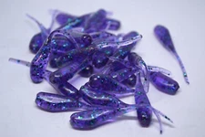 JASONS 2" STINGER SHAD 30 PACK GRUBS CRAPPIE LURES JIGS     JUNE BUG