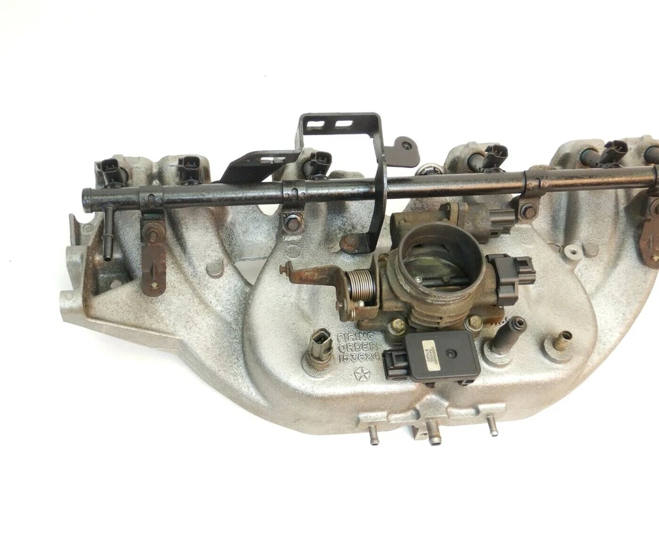 Sensores de carrocería de acelerador colector de admisión completo de alto rendimiento Plenum Jeep 91-06 4.0 Foto 3 de 4