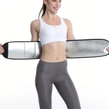 Men Women Waist Trimmer Weight Loss Sauna Trainer Girdle Belt Sweat Belly Shaper
