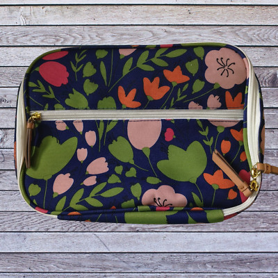 BOON SUPPLY Floral Insulated Lunch Bag Cooler With Handle Zip Around