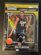 MAYA MOORE 2025 Panini UConn Basketball Campus Legends GOLD #'d 1/10