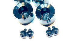  2 New Marantz Feet with Screws for Marantz Metal Cabinet and other 70s' models