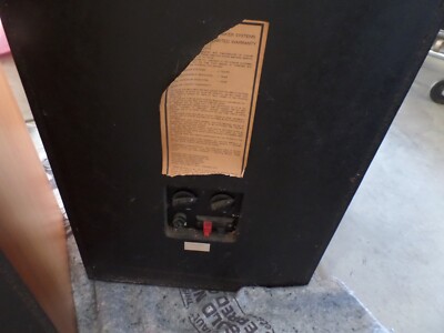 PAIR RSL Roger Sound Labs 3-WAY FLR Bookshelf Speakers | Brown