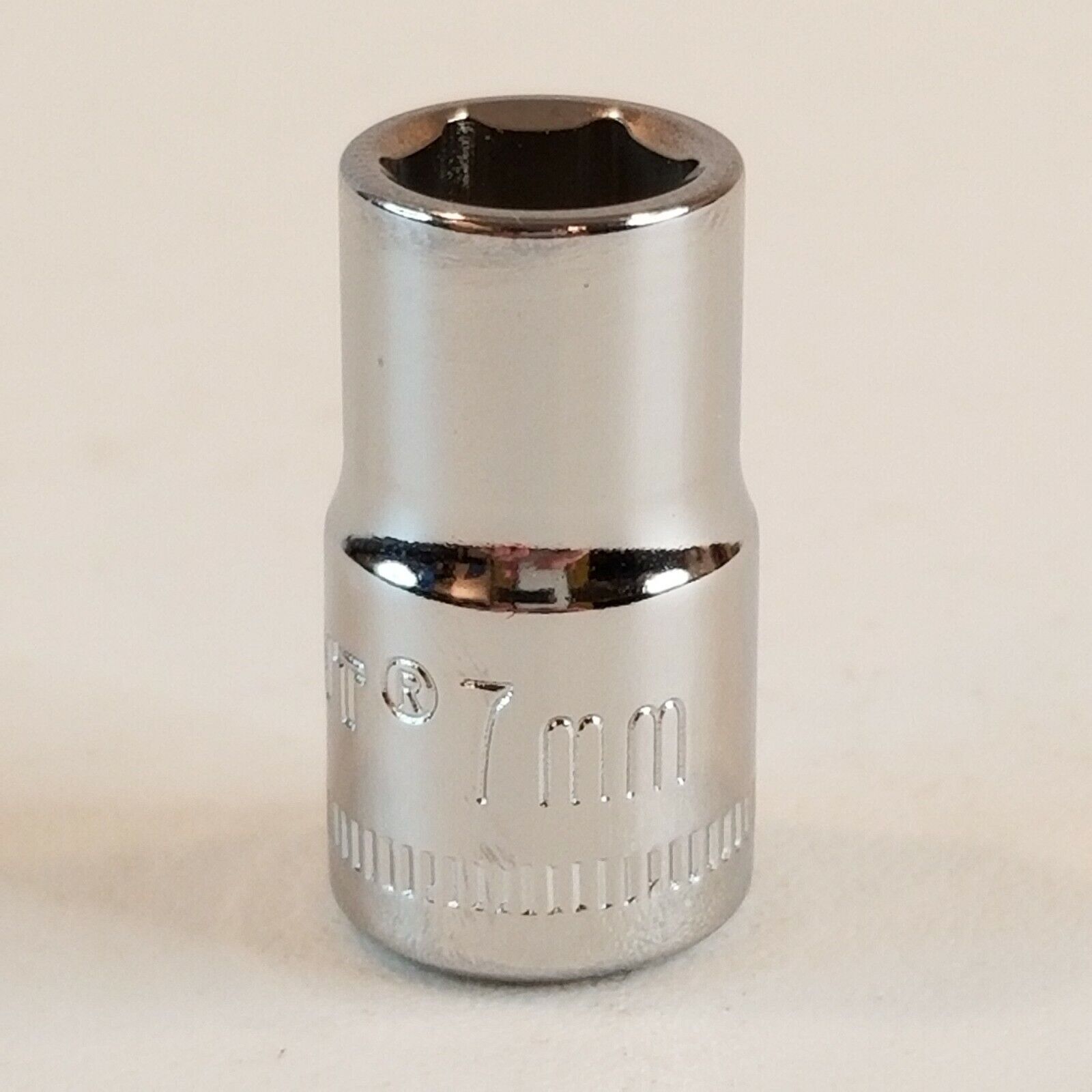 Crescent 7mm 6 Point 1/4" Drive Shallow Chrome Polished Socket 