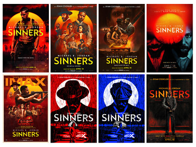 Sinners 2025 Multiple Choice Poster - gerahmte oder ungerahmte Druckoptionen verfügbar