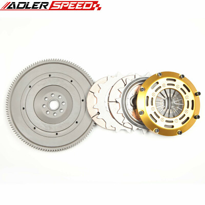 ADLERSPEED Race Clutch Twin Disc Kit For 13-19 Scion FR-S Subaru BR-Z FT86 GT86