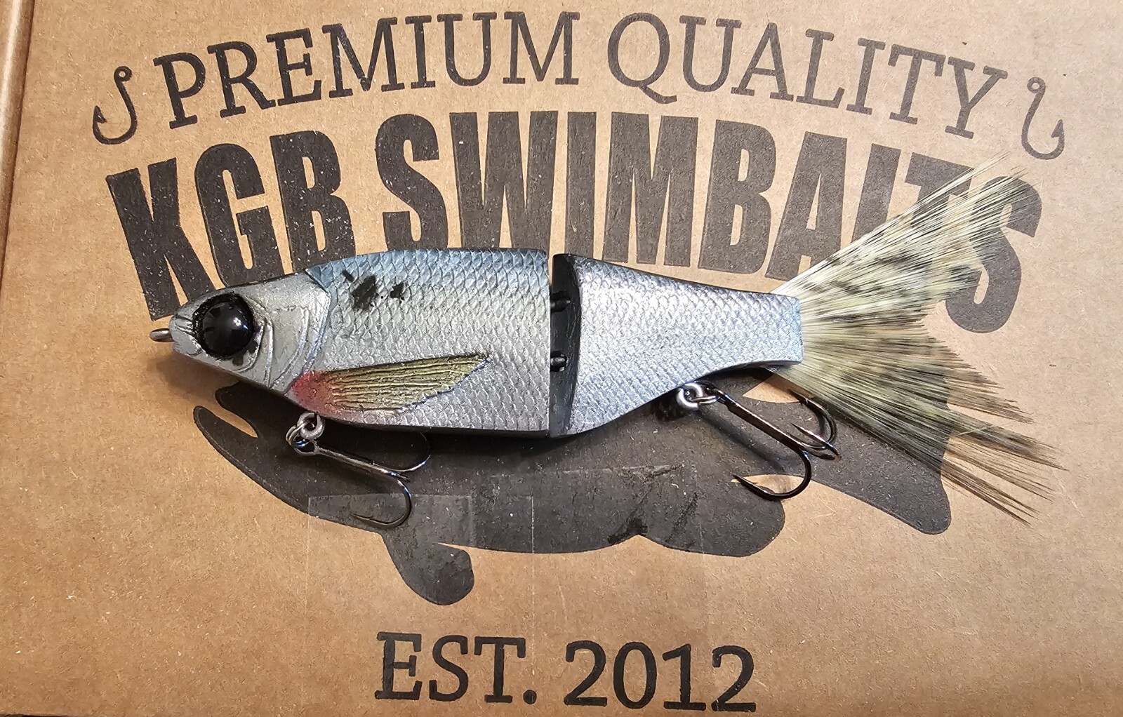 KGB Swimbait 7" TSG Shad Glidebait Fishing Lure New Model Like Chad