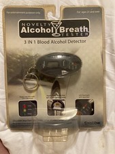   Excalibur 681-CS Alcohol Breath Tester Keychain Digital Timer  LED Spotlight