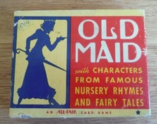 Vintage Old Maid Card Game: 2 COMPLETE FULL SETS IN BOX - Please See Pictures
