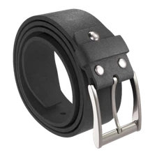 Belt men's leather belt robust leather men women genuine leather black shortenable