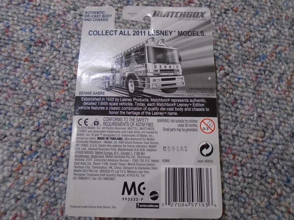 Matchbox Lesney Edition Dennis Sabre *New* - Image 2 of 2