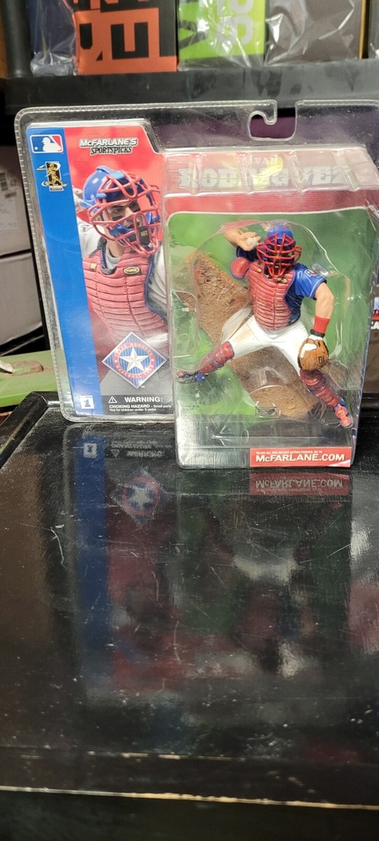 McFarlane MLB Sports Picks Series 1 Ivan Rodriguez Texas Rangers McFarlane MLB Sports Picks Series 1 Ivan Rodriguez Texas Rangers