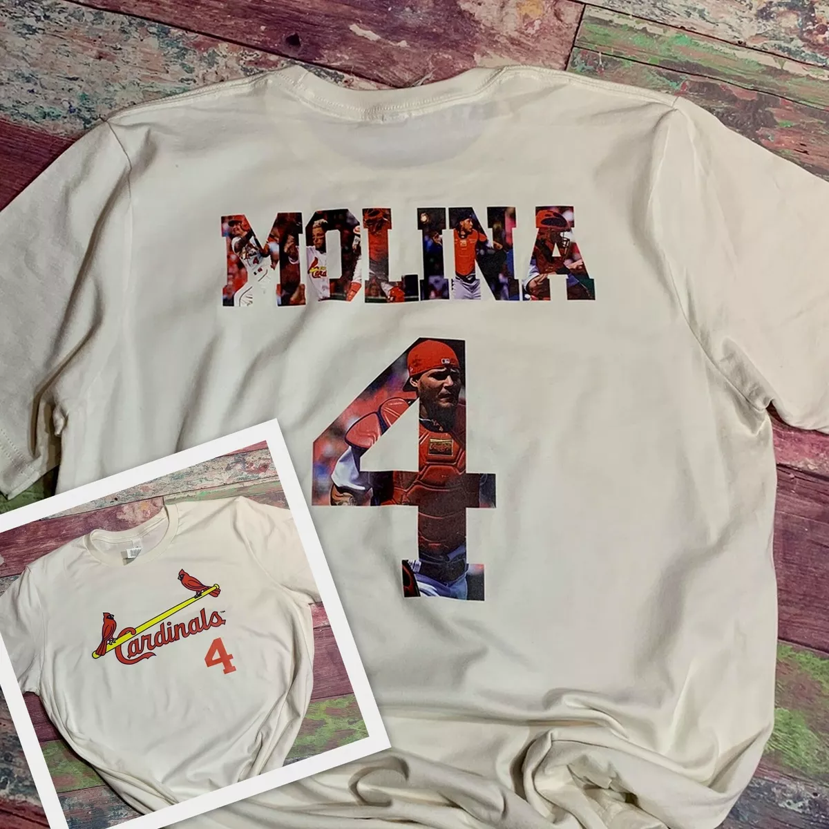 St. Louis Cardinals Player Apprel, Yadier Molina Shirts