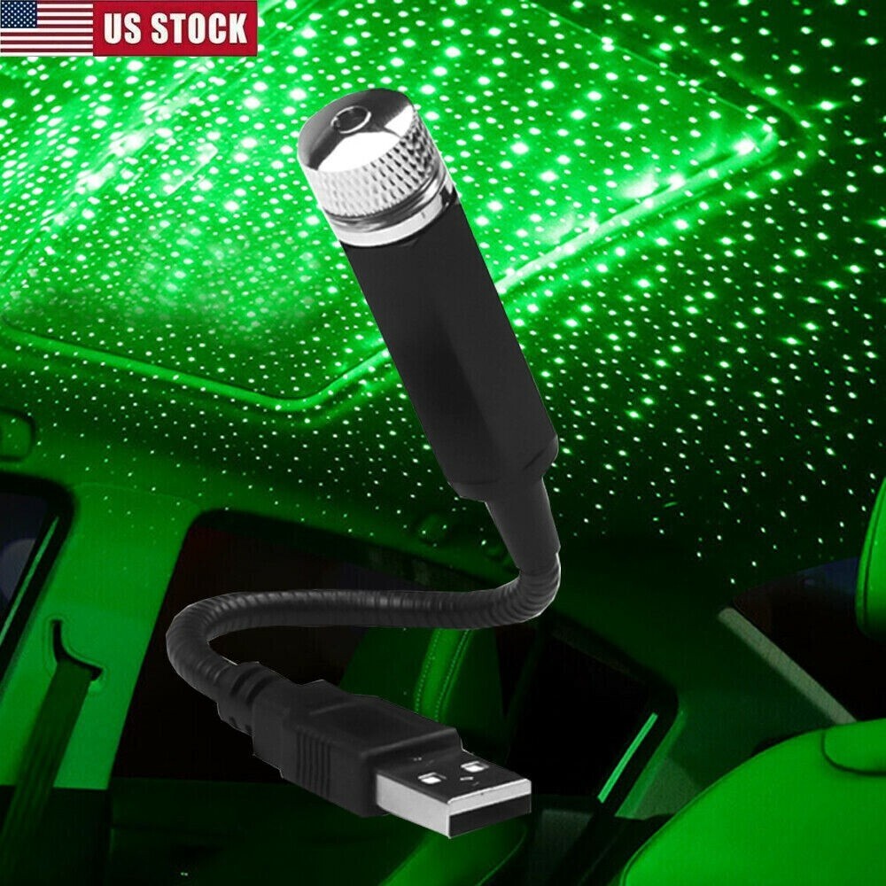 LED USB Car Accessories Interior Atmosphere Star Sky Lamp Ambient Night