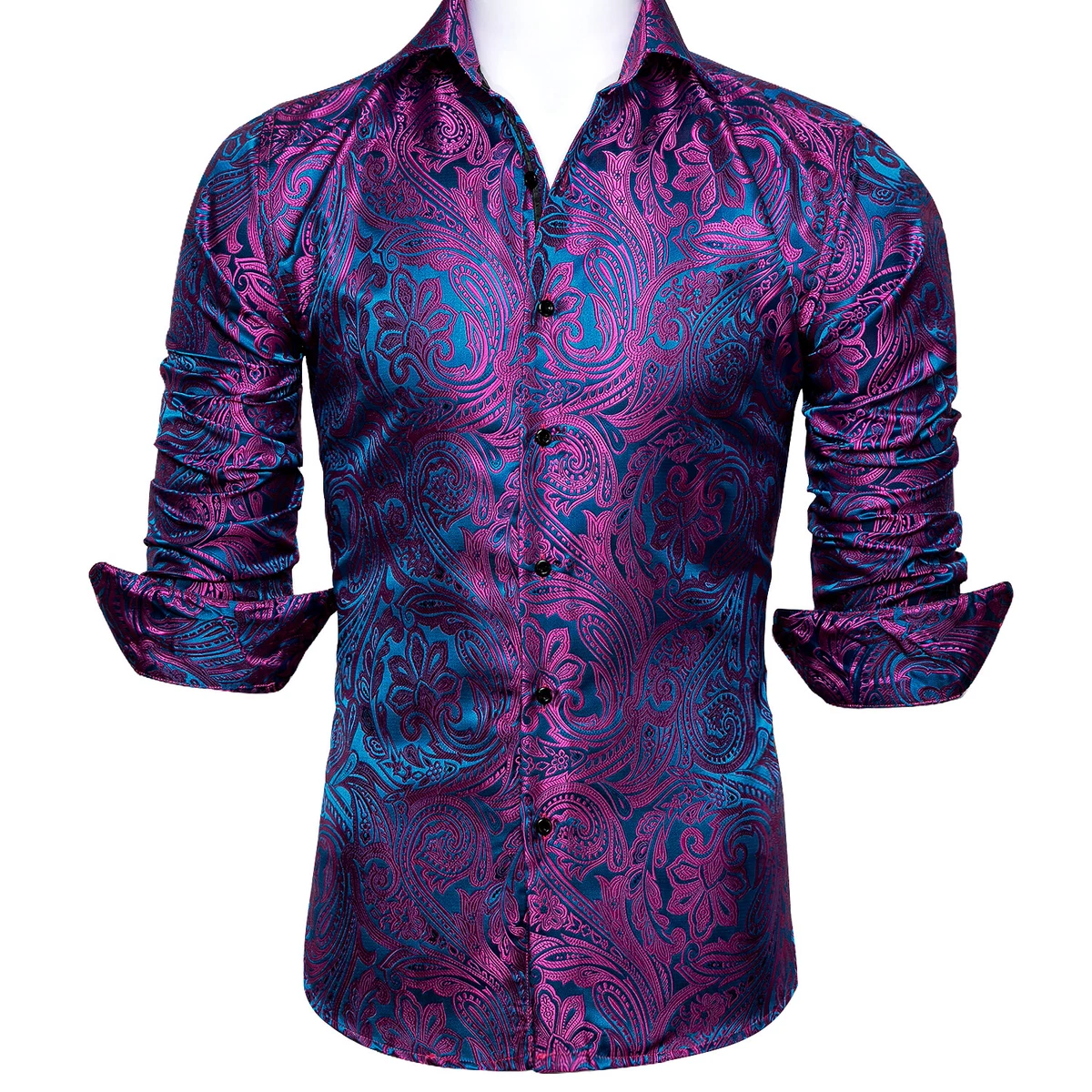 mens teal dress shirt