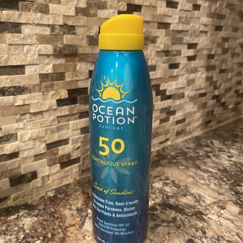 ocean potion sport continuous sunscreen spray spf 50 6 oz