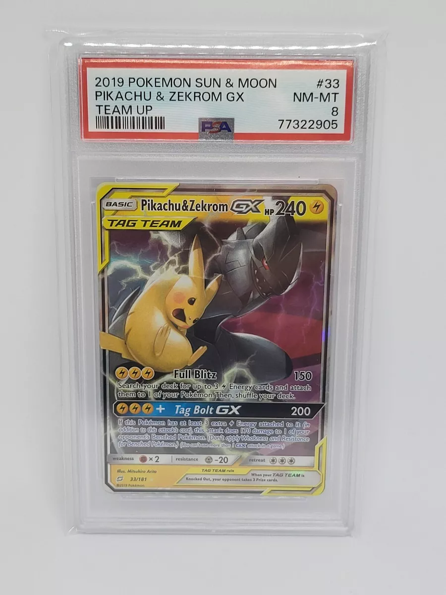 Pikachu & Zekrom-GX - 33/181