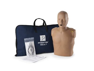 Prestan Professional Adult Dark Skin CPR Training Manikin (with CPR Monitor)